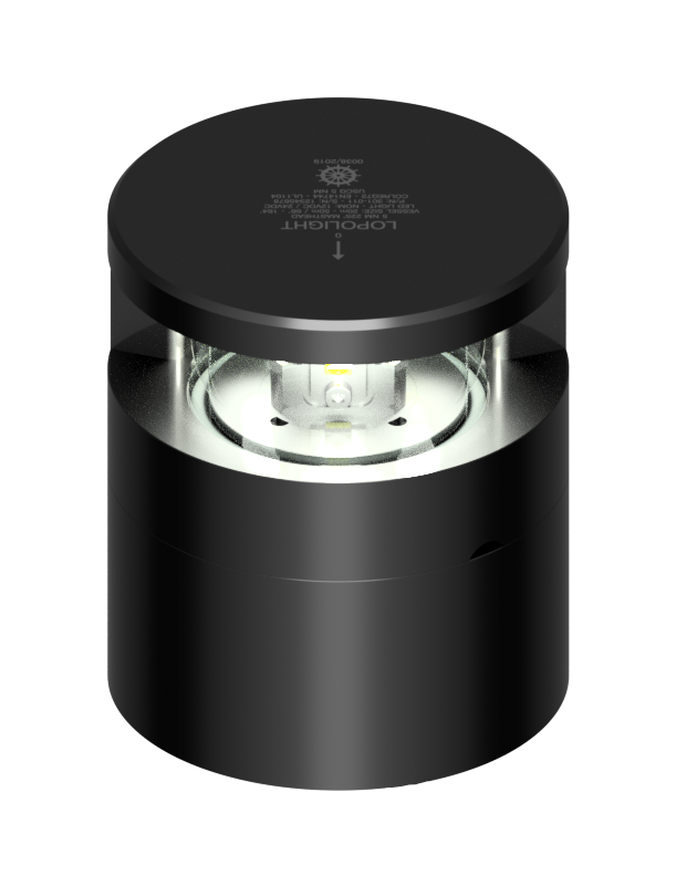 6nm 225° White, Masthead, hor mnt, silver CD-base 6nm 225° White, Masthead, hor mnt, silver CD-base